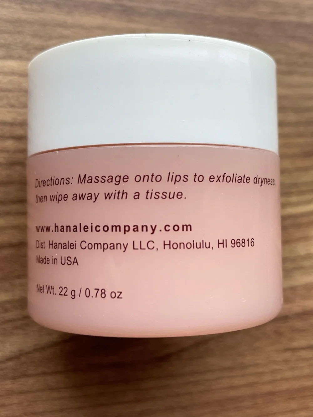 Hanalei Sugar Lip Scrub